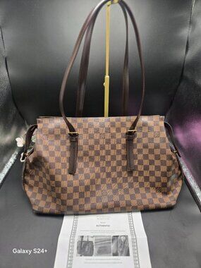 Louis Vuitton Chelsea Damier Ebene Tote | Authenticated